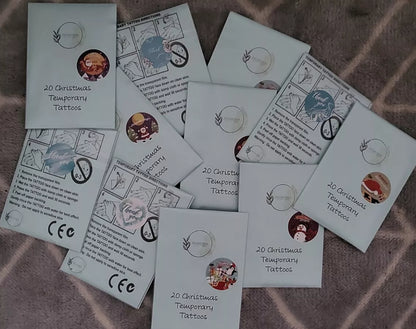 Christmas Temporary Tattoos