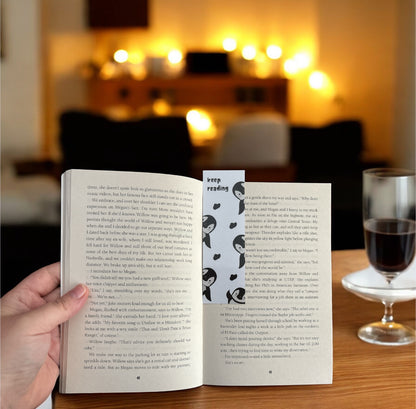 Christmas Penguin Themed Laminated Bookmarks