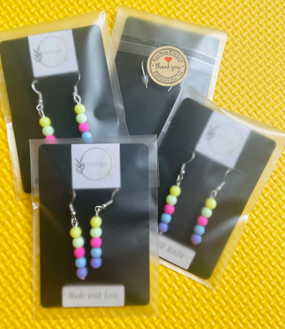 Funky Vibrant Earrings