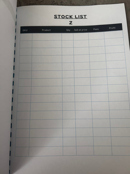 Customisable Business ledgers