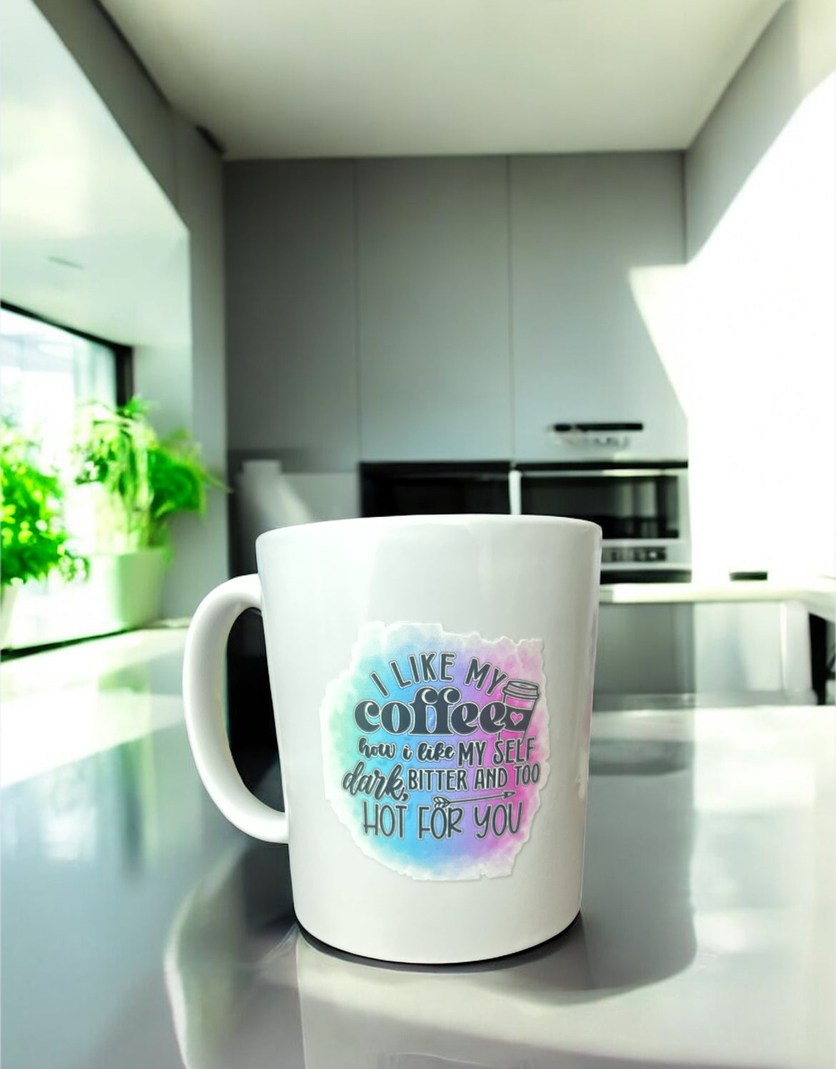 ‘I like my coffee like I like myself ..’ Mug