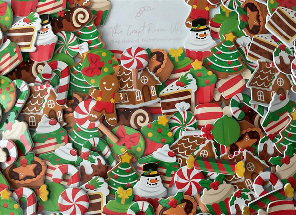 Christmas Sweet Treats Foam Stickers