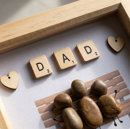 Pebble family - Mum/Dad Frames