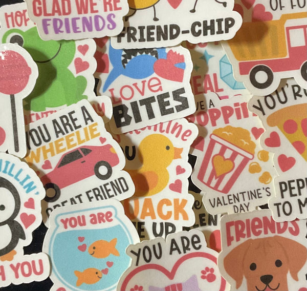Funny Valentines Stickers