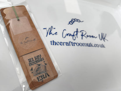 Black UV DTF Wrap Acrylic Bookmark