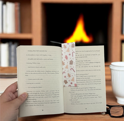 Christmas Themed Laminated Bookmarks