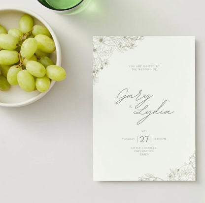 Custom Wedding Invitations