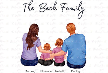 Personalised Family Print