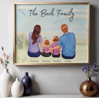 Personalised Family Print