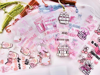 Cute Acrylic Book Marks