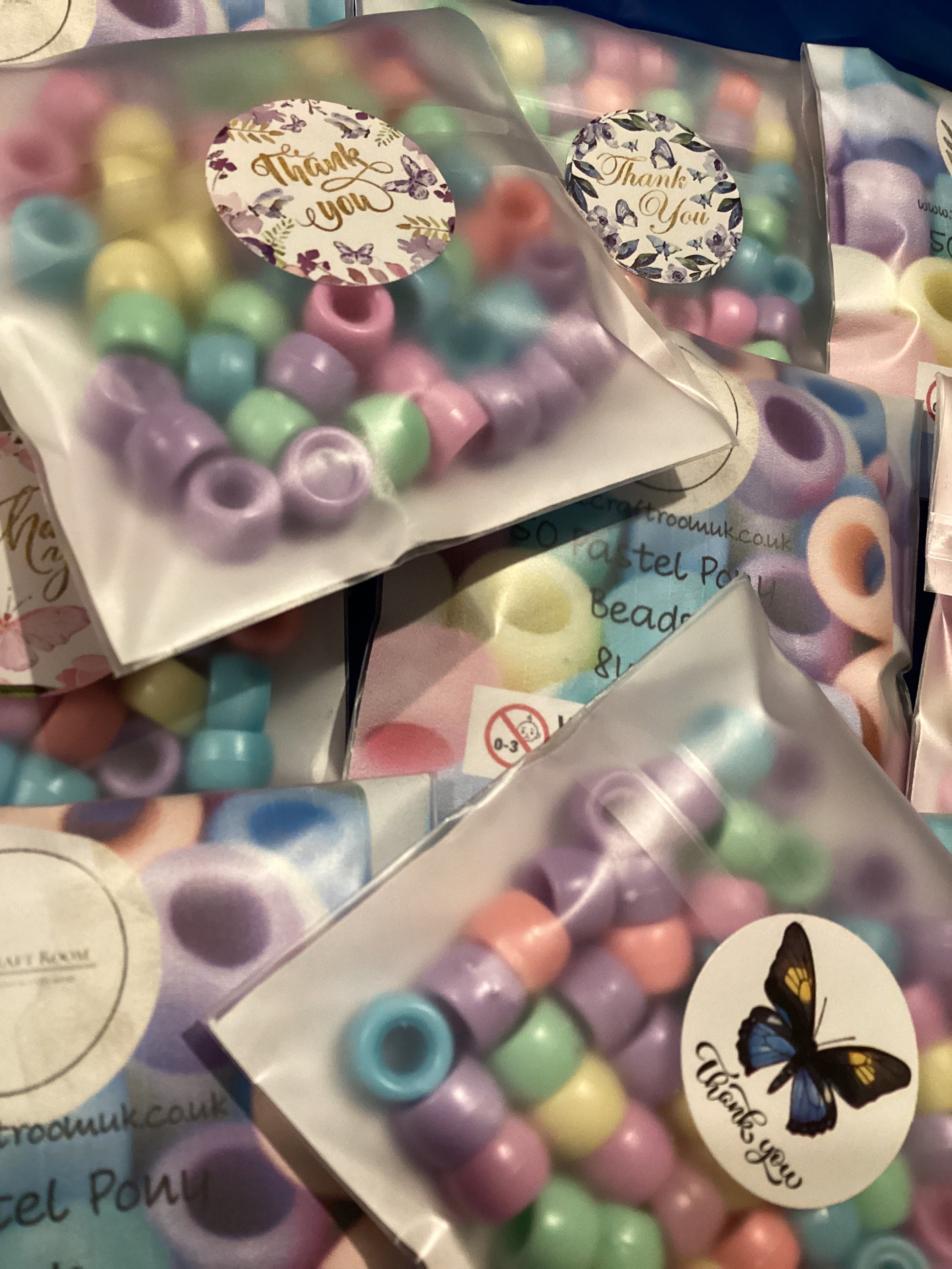 Pastel Pony Beads - The Craft Room UK