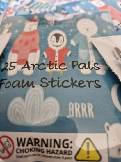 Arctic Pals Foam Stickers