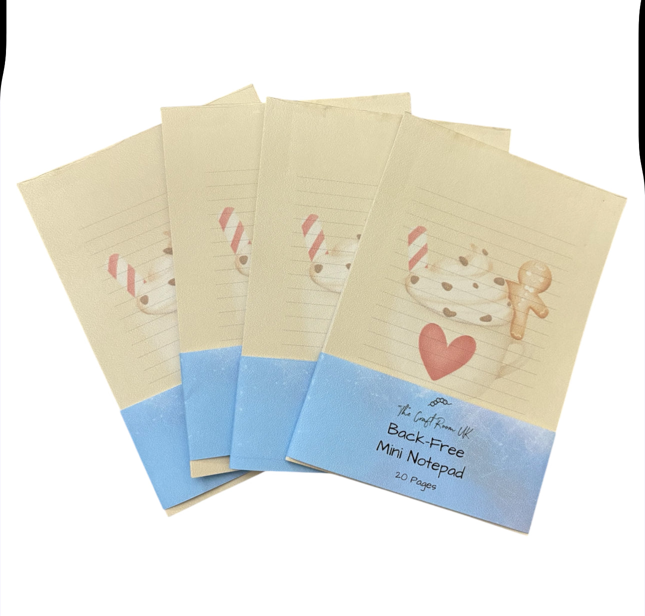 Mini Christmas Notepad - Gingerbread