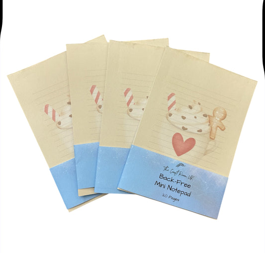 Mini Christmas Notepad - Gingerbread