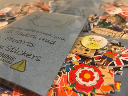 Tudor and Stuart’s Foam Stickers - The Craft Room UK