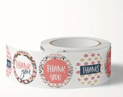 Thank You Stickers - The Craft Room UK