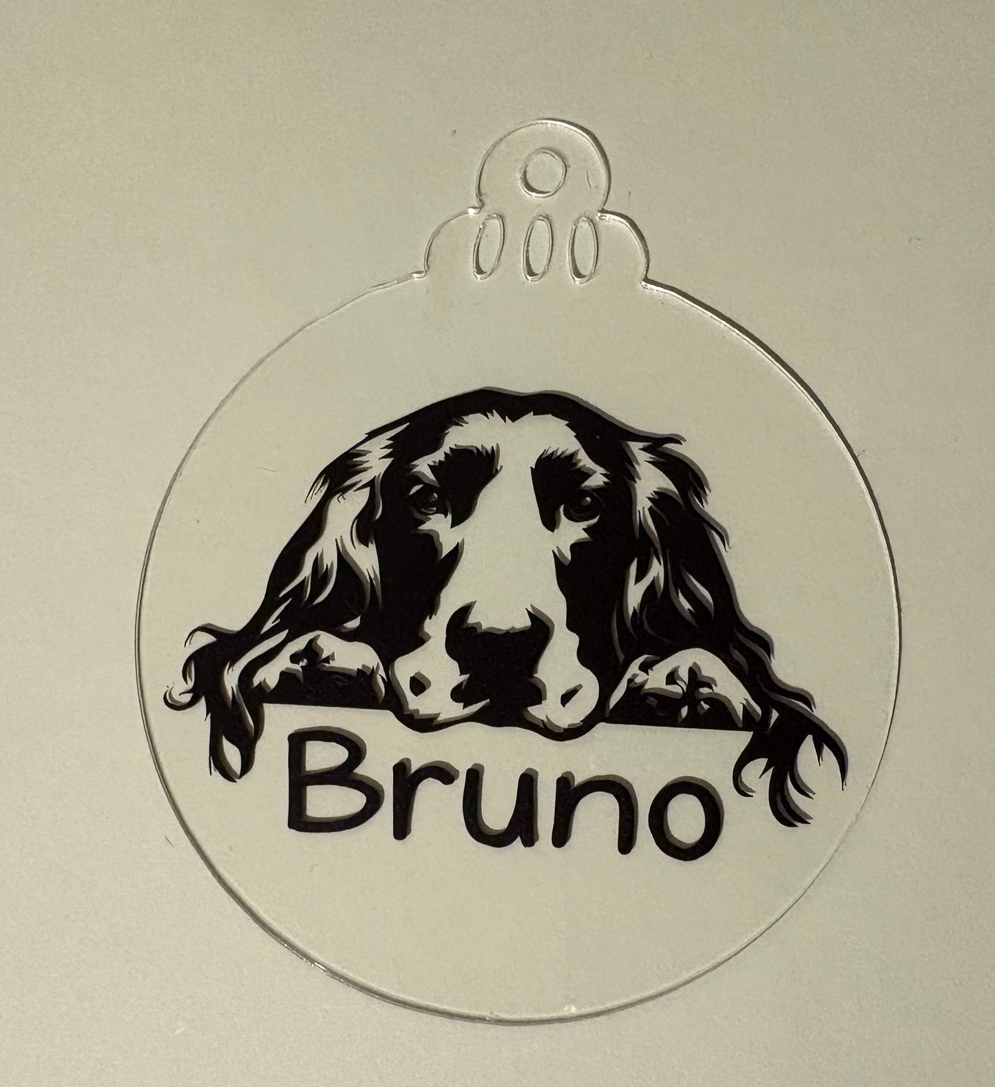 Personalised Dog Christmas Decorations