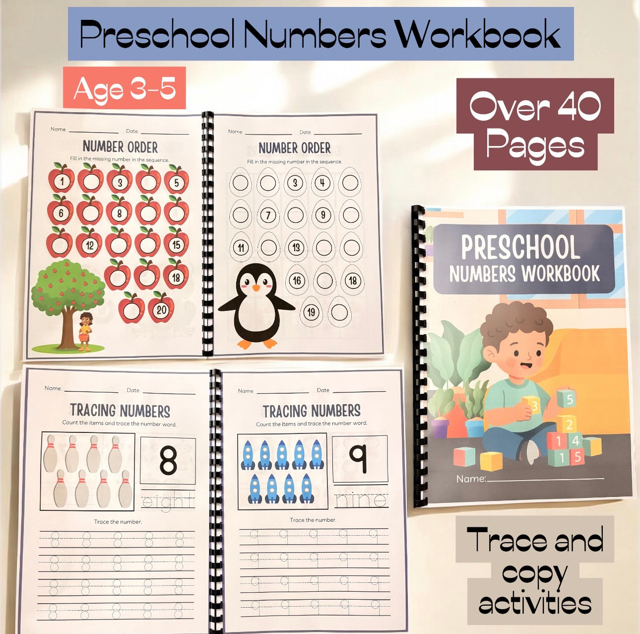 Preschool Workbooks