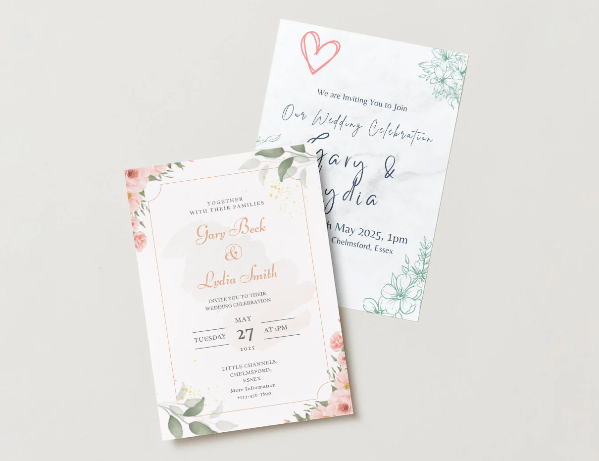 Custom Wedding Invitations