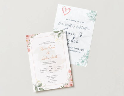 Custom Wedding Invitations
