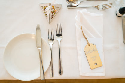 Wedding Breakfast Wooden Name Tags