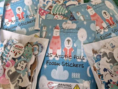 Arctic Pals Foam Stickers