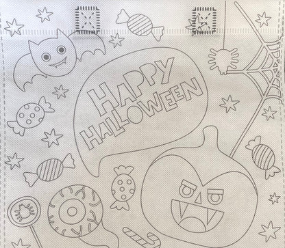 Colour your own Trick or Treat Bag