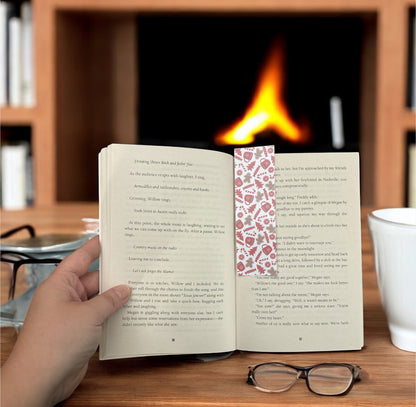 Christmas Themed Laminated Bookmarks