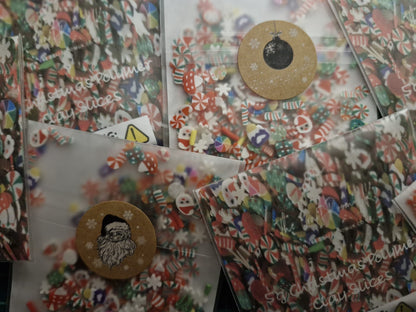 Christmas Polymer Slices