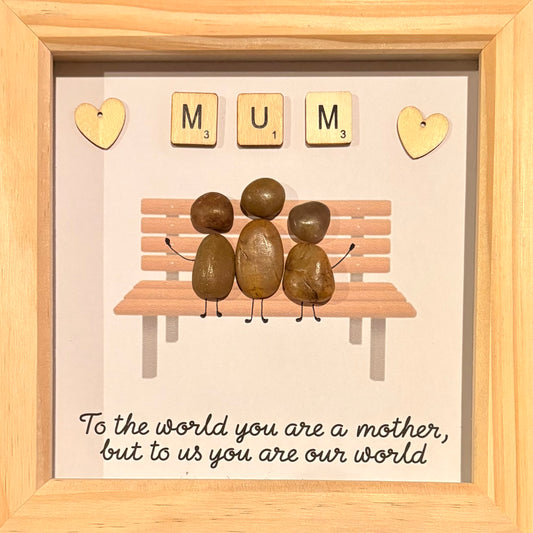 Pebble family - Mum/Dad Frames