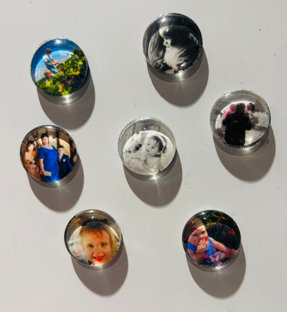 Personalised Mini Photo Fridge Magnets