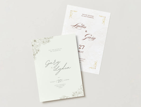 Custom Wedding Invitations