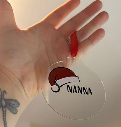 Personalised Christmas Decorations