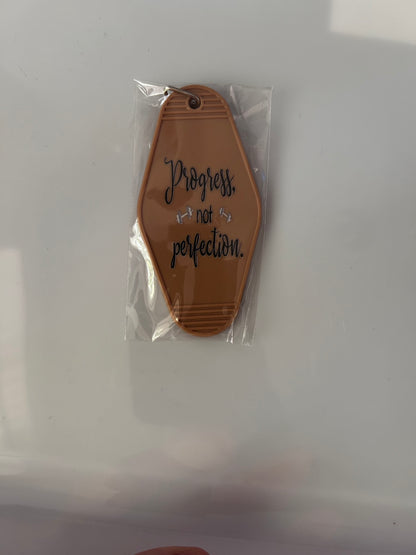 Hotel Style Motivational Keyring