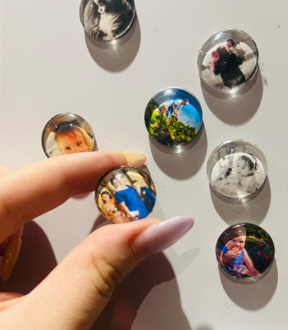 Personalised Mini Photo Fridge Magnets
