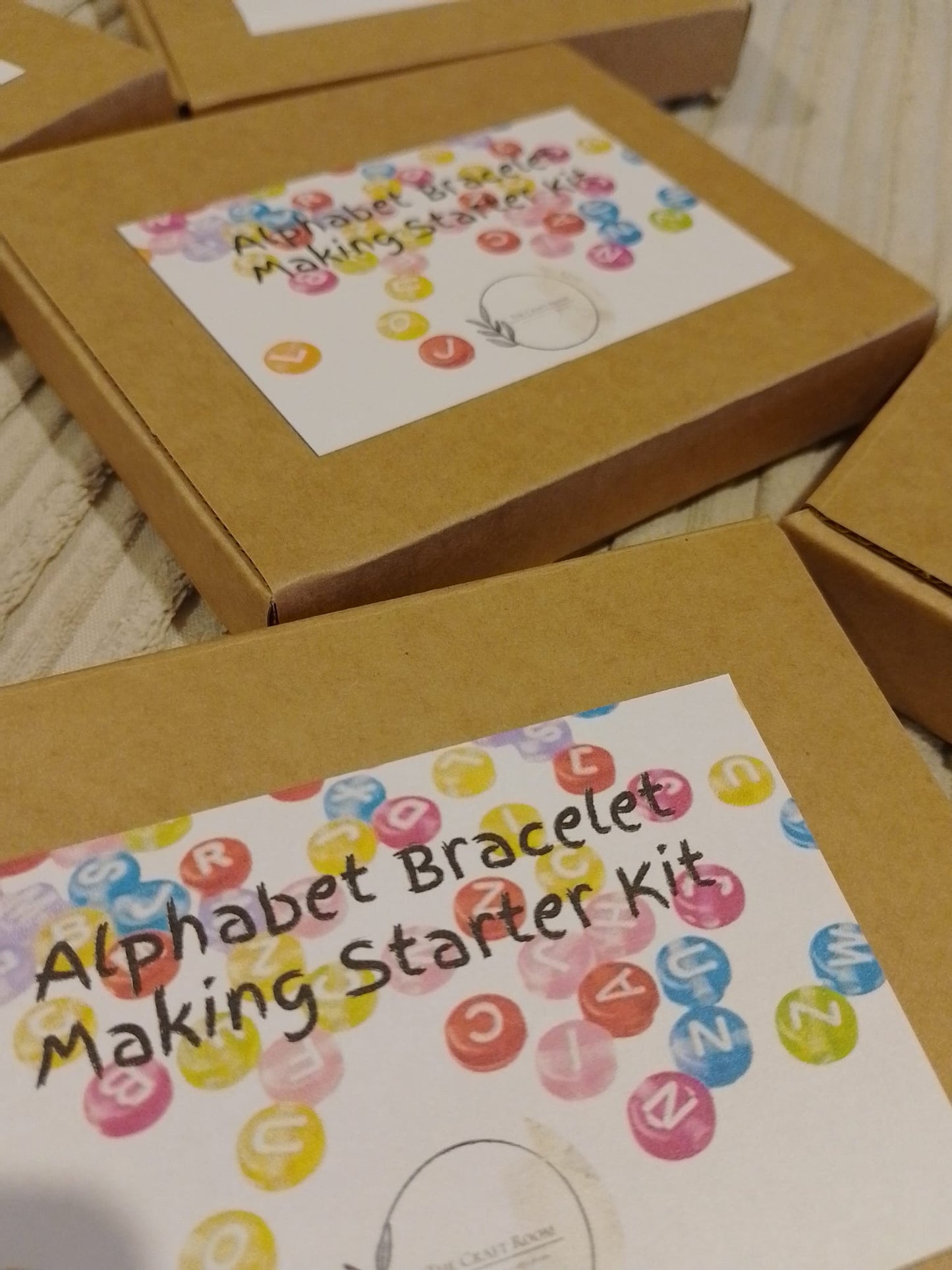 Alphabet Bracelet Making Kit - The Craft Room UK