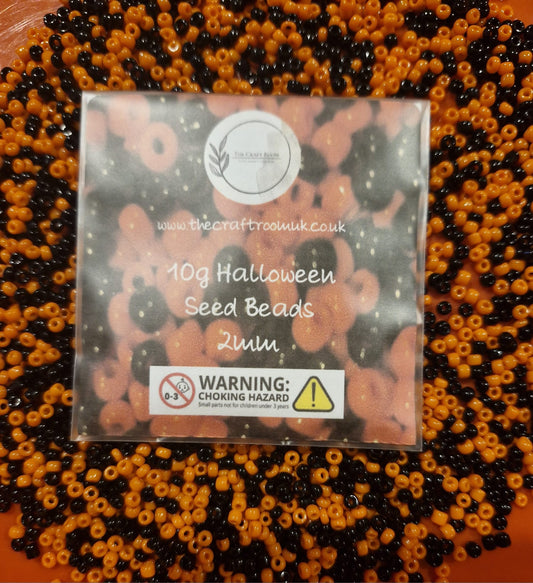 Halloween Seed Beads