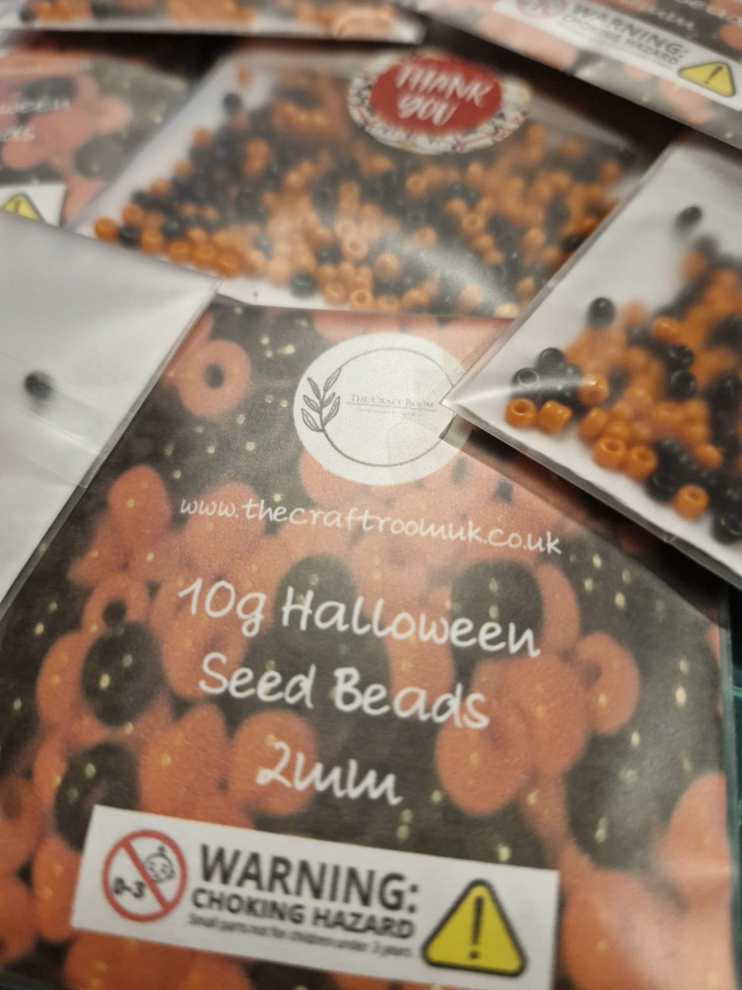 Halloween Seed Beads