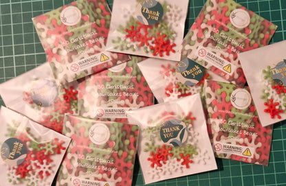 Christmas Snowflakes Beads