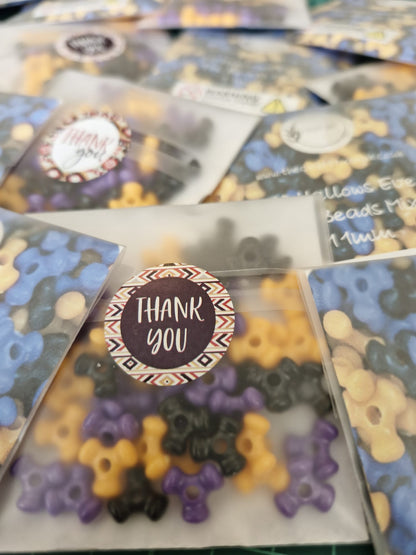 Hallows Eve Tri-Beads