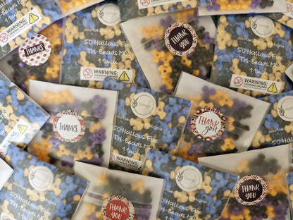 Hallows Eve Tri-Beads