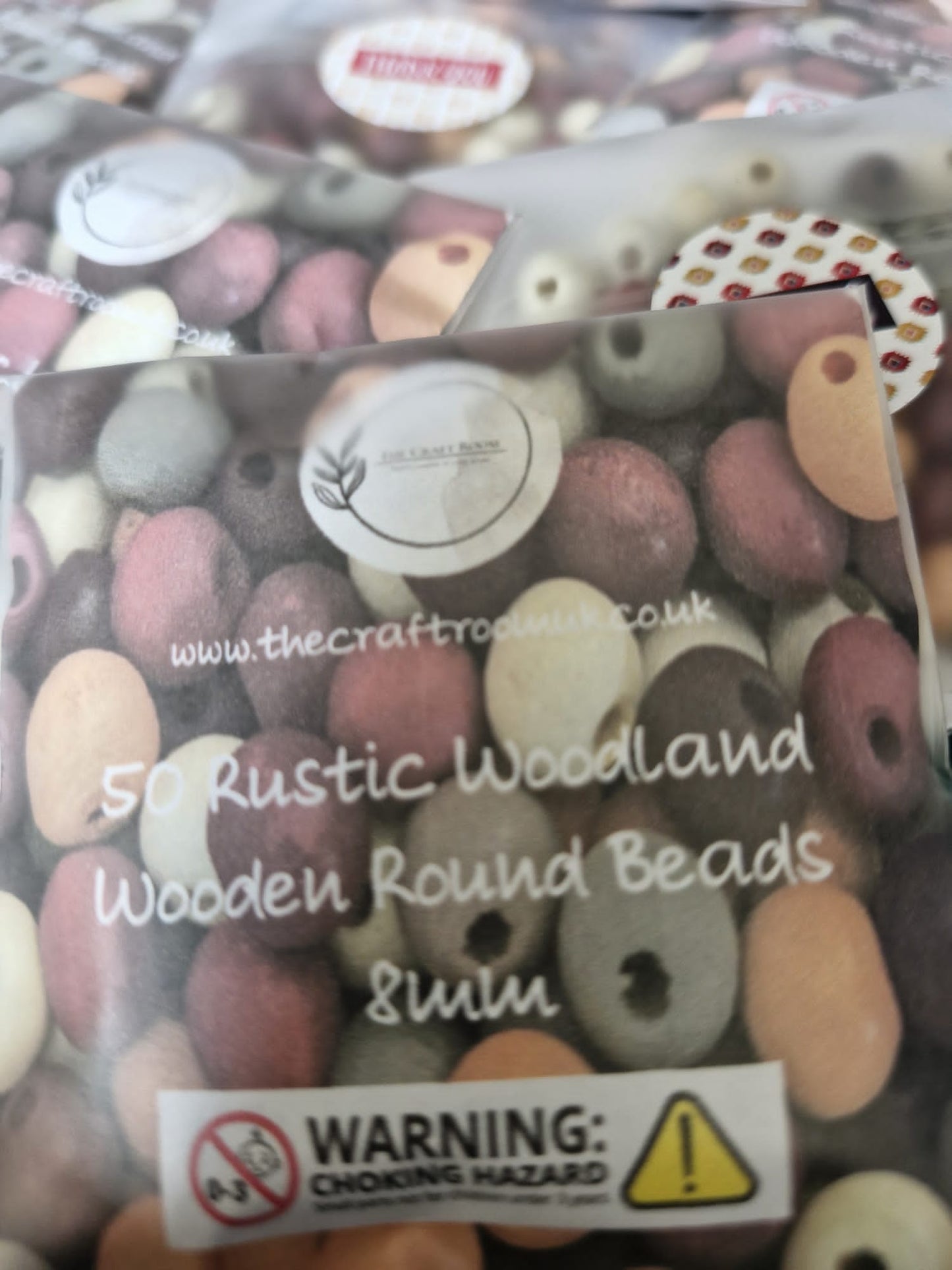 Rustic Woodland Wooden Beads