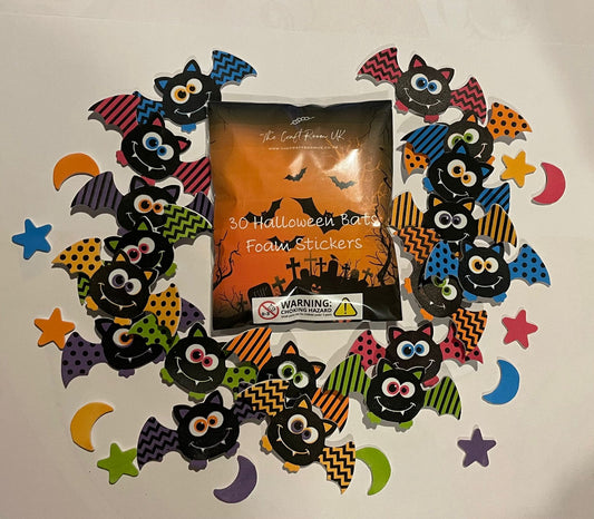 Halloween Bat Foam Stickers