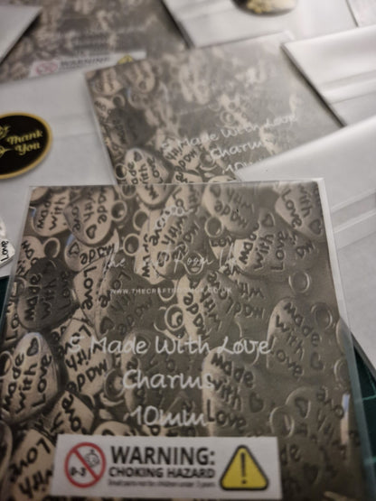 Made with Love Charms