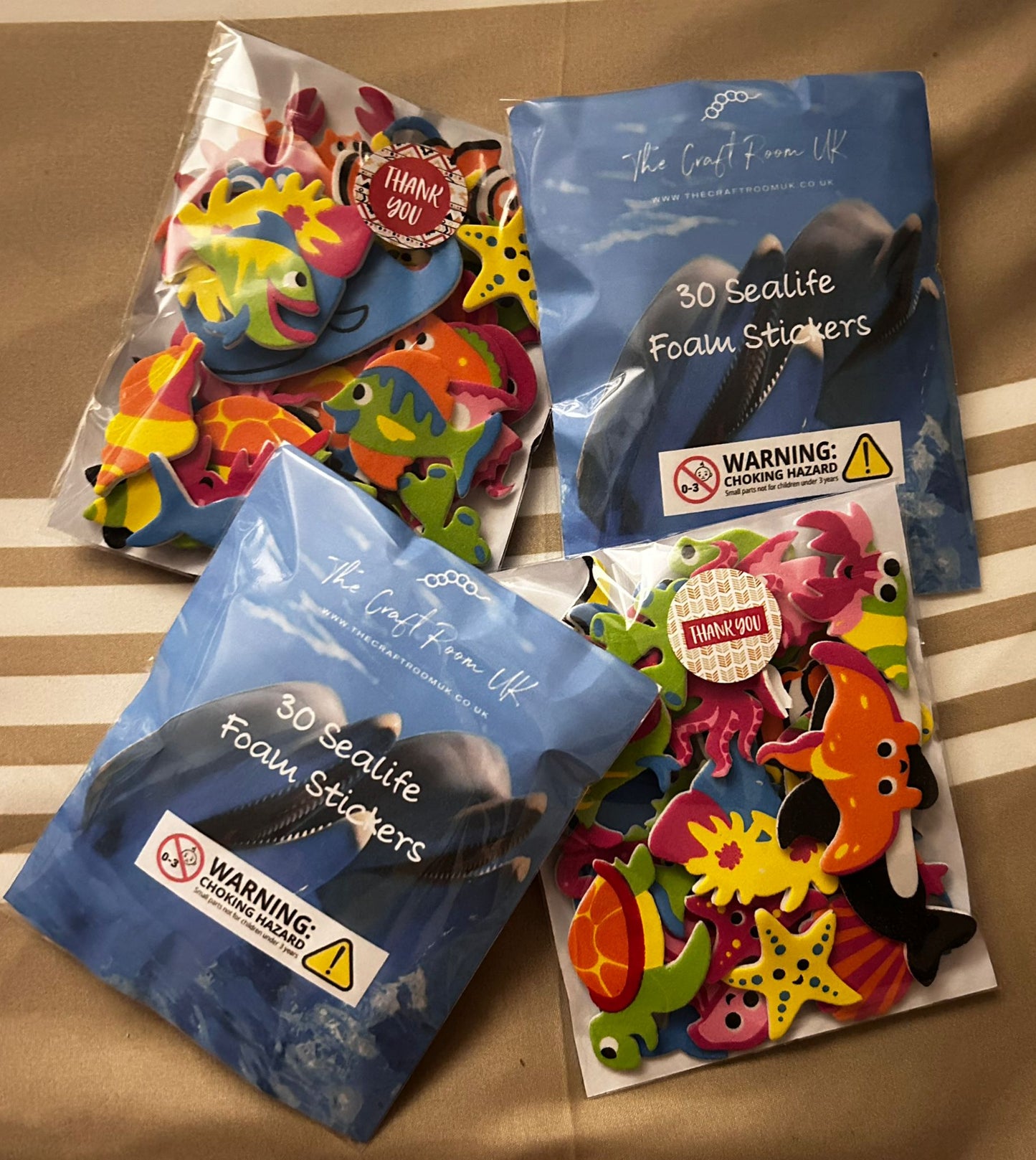 Sealife Foam Stickers