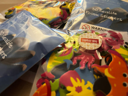 Sealife Foam Stickers