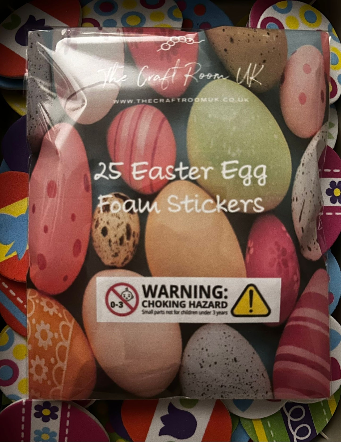 Easter Egg Foam Stickers