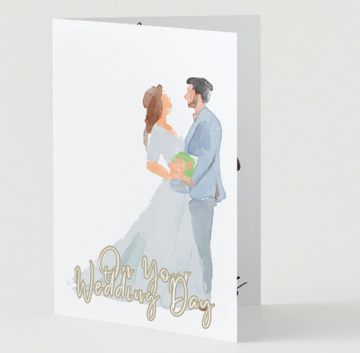 'On your Wedding Day' Wedding Card
