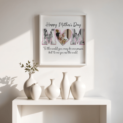 Mother's Day Personalised Photo Print Frame