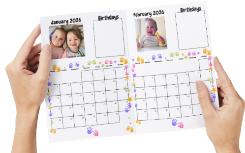 Personalised Booklet Calendar 2026